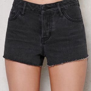Pacsun shorts washed black size 22